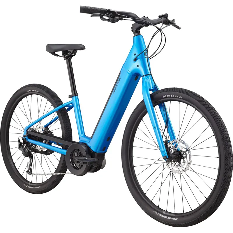 Cannondale Adventure Neo 4 Electric Bike in Blue-2